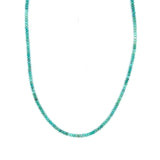 Tiny Round Multicolor Green Turquoise Strand