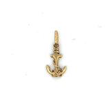Vintage Small Anchor Charm with Rope