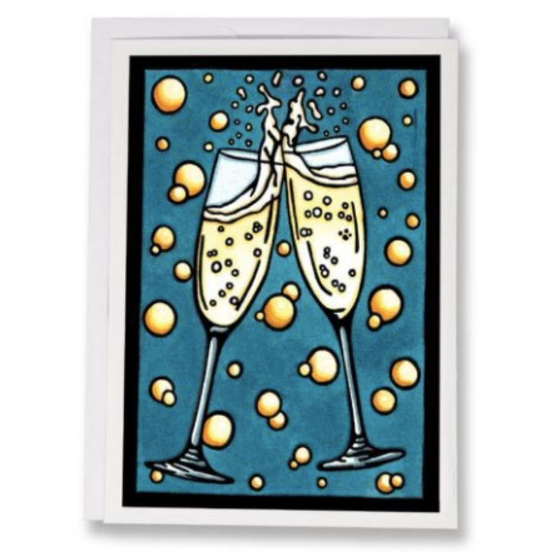 Greeting Card (Champagne)